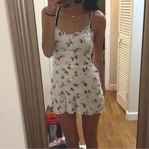 Abercrombie and fitch floral romper